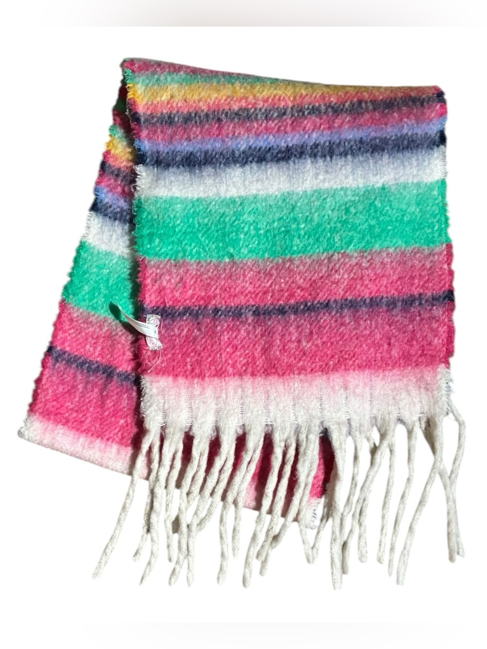 Free People Skye Stripe Fringe Scarf - Picture 3 of 6